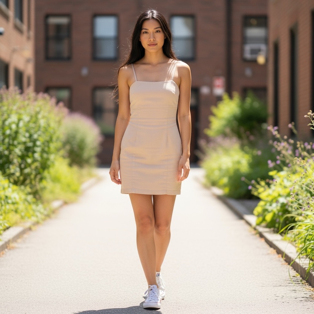 Avec Les Filles Blush Mini Dress
